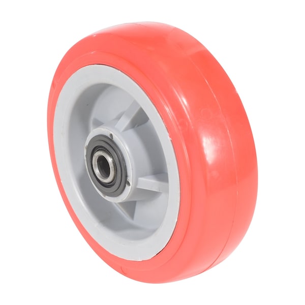 Polypropylene Wheel 6x2 Red/White